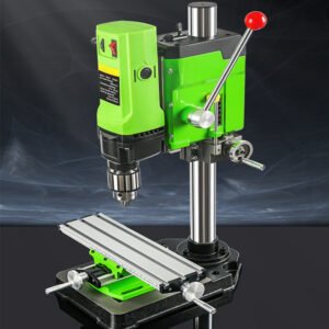 High-Precision Mini Bench Drill Press with Cross Table