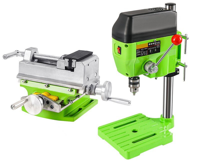 High-Precision Mini Bench Drill Press with Cross Table - Image 3